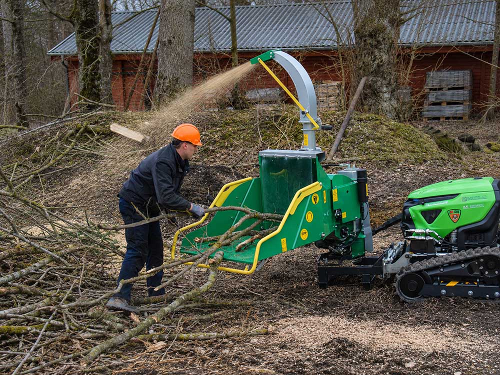 GL&D Galaxi HY100-120 professional wood chipper