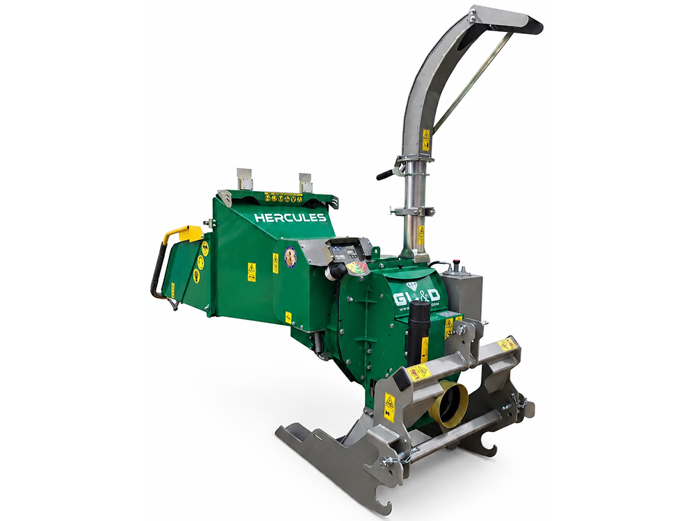 GL&D Hercules C125 Universal professional wood chipper
